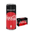 Coca Cola Zero in Lattina Cl 25X24